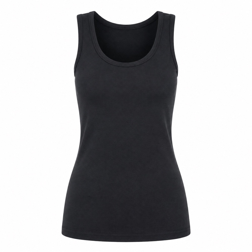 Harley-Davidson Womens Black Cotton Spandex Tank Top XL biker streetwear goth